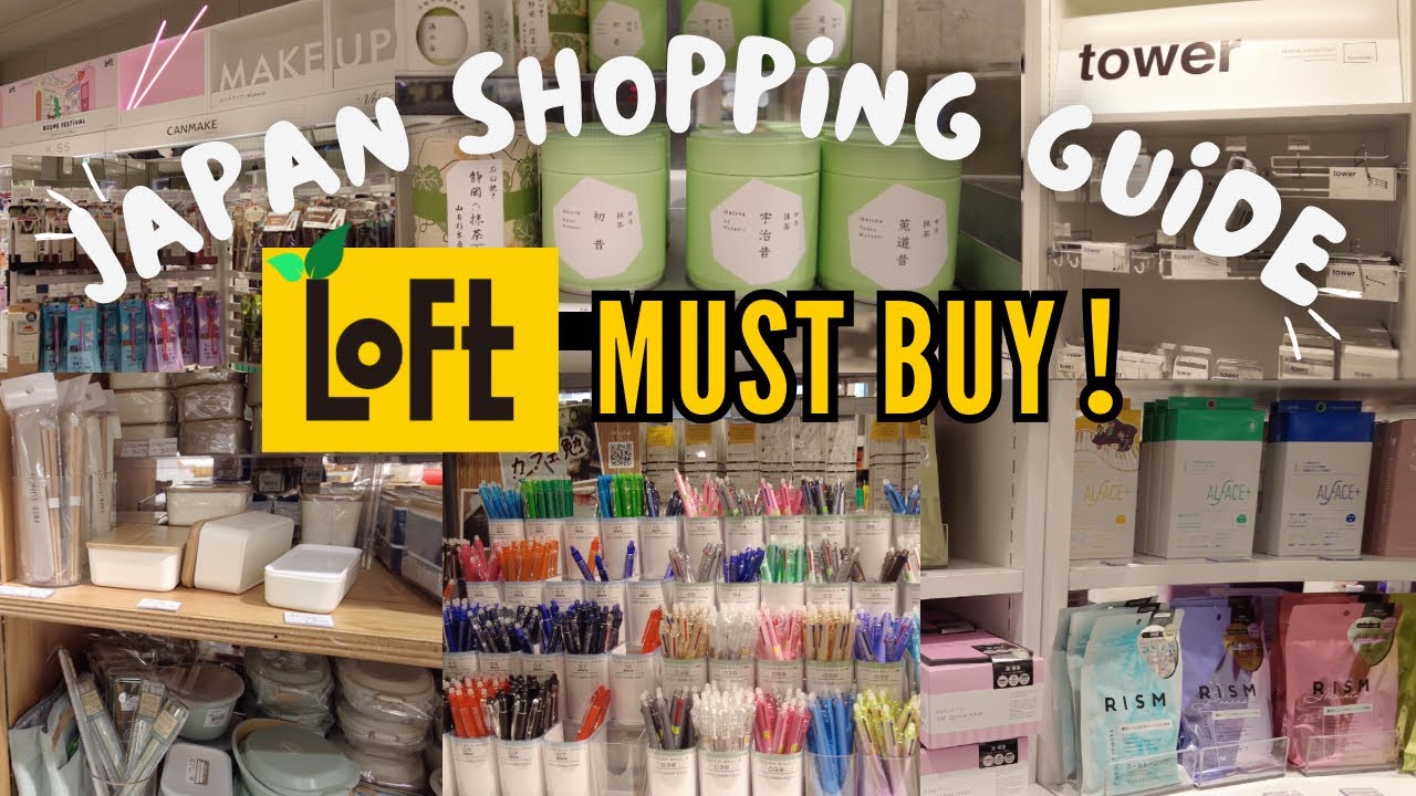 Shopping Guide in Japan | What to Buy! LOFT GINZA TOKYO TOUR