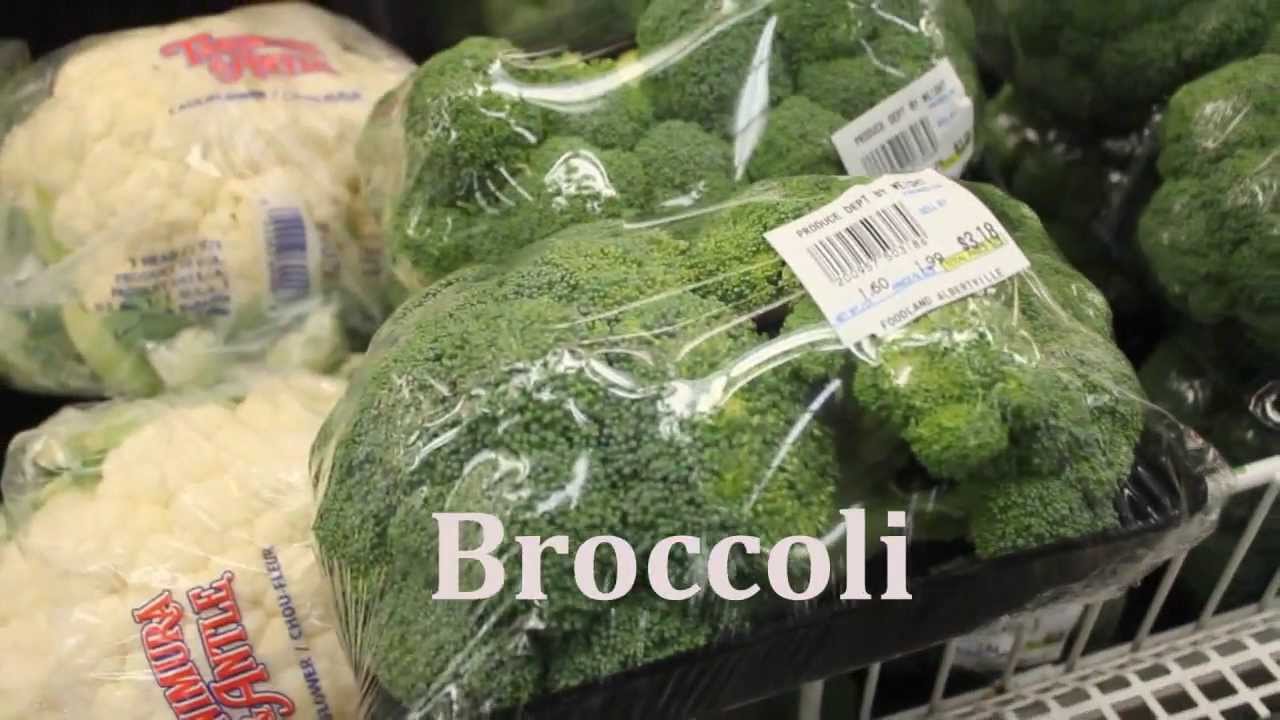 Como decir las frutas y verduras en inglés. Vocabulario de inglés.