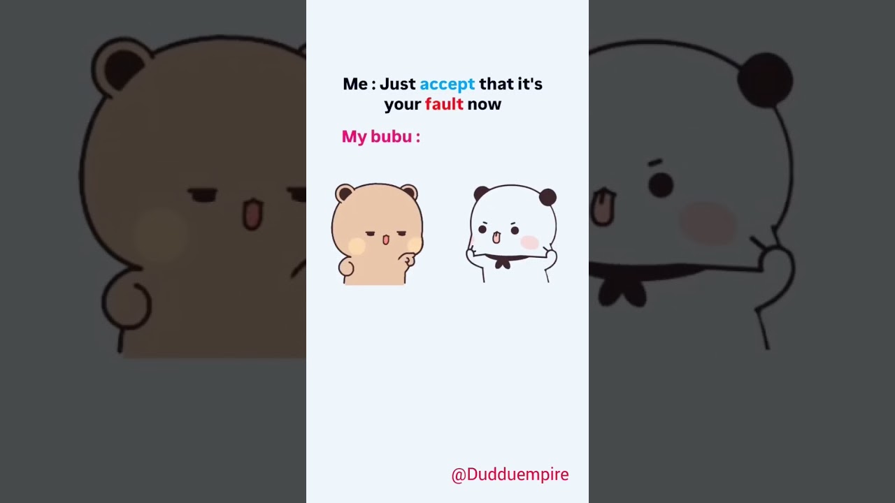 #bubu #cute #bubududuanimation #duddududdu #love #bubududulovestory #couplegoals #bubuanddudu #funny