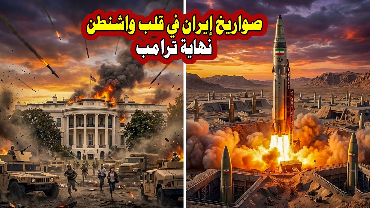 عاجل | إيران تعلن ساعة الصفر… صواريخ عابرة للقارات في قلب واشنطن وخامنئي يتوعد ترامب