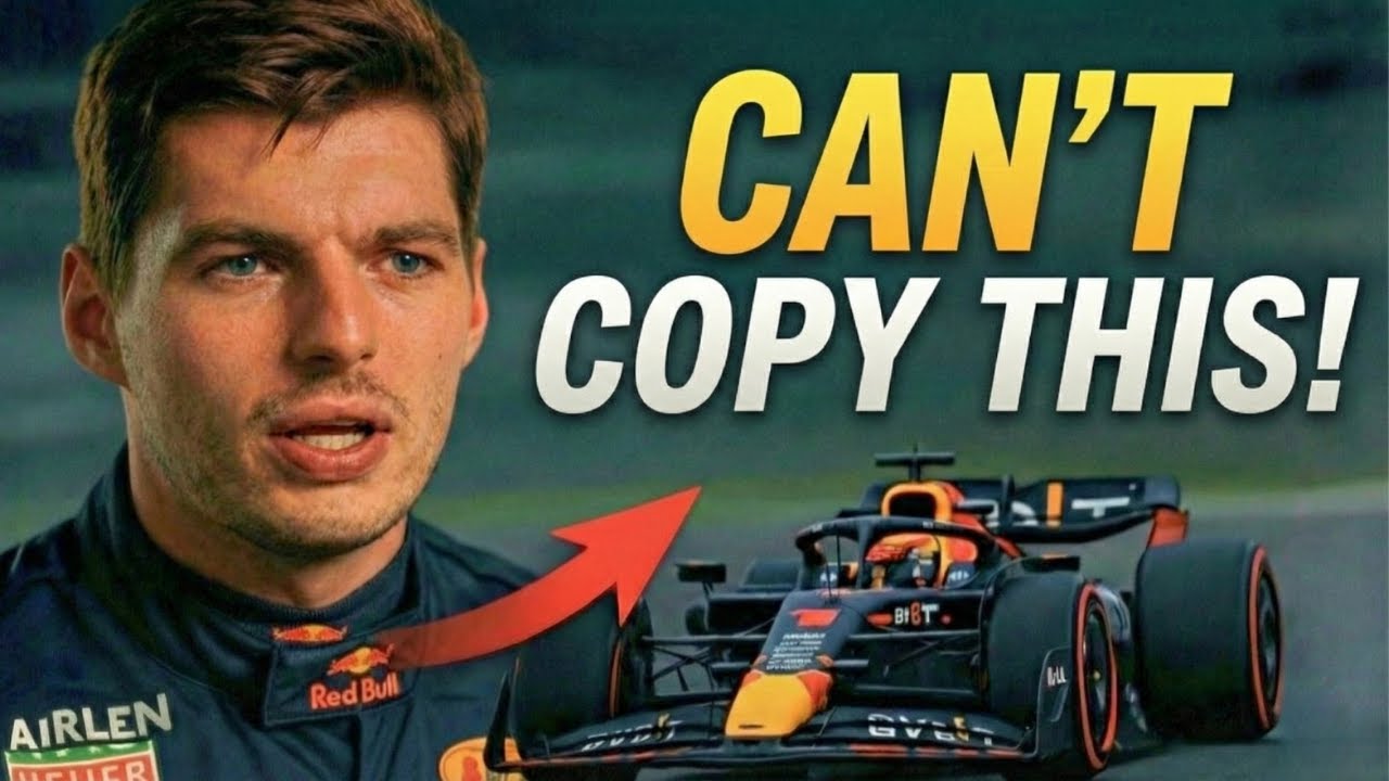 Max Verstappen&rsquo;s Driving Style Explained &mdash; Why Teammates Can&rsquo;t Copy It