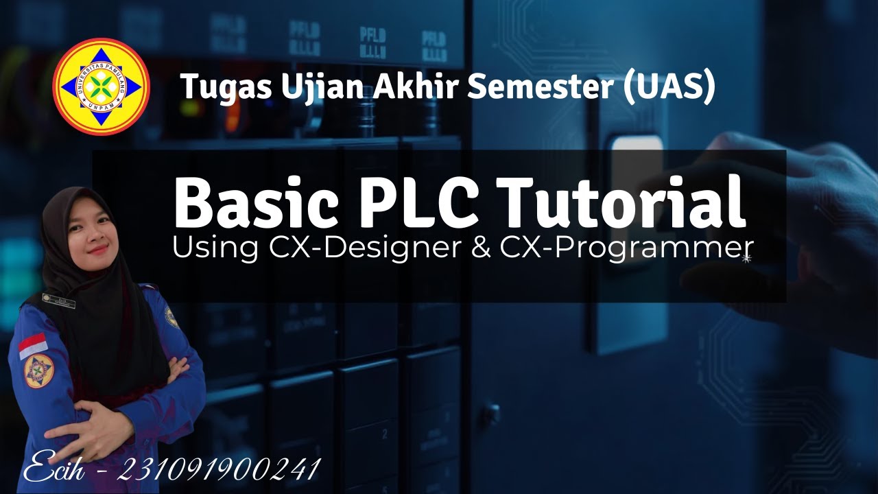 Basic PLC - Langkah Pembuatan Saklar Menggunakan Software CX-Programmer dan CX-Designer