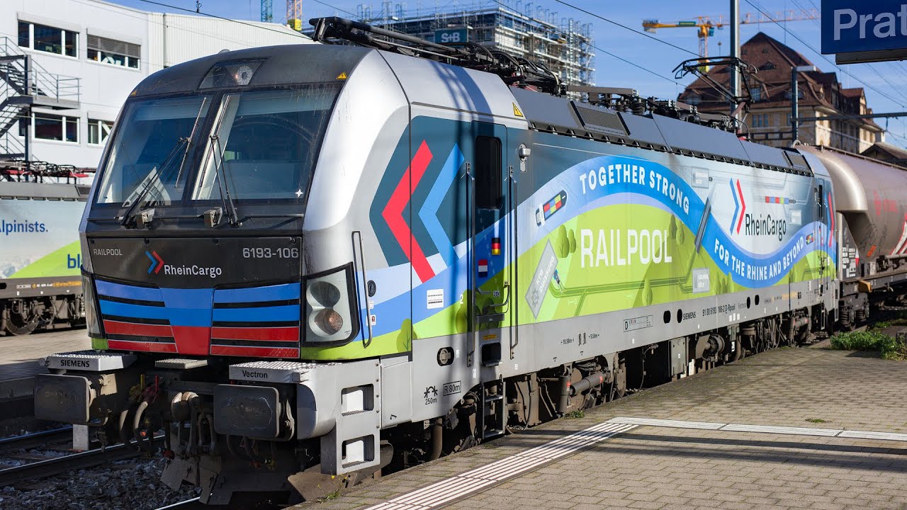 Trafic ferroviaire &agrave; Pratteln