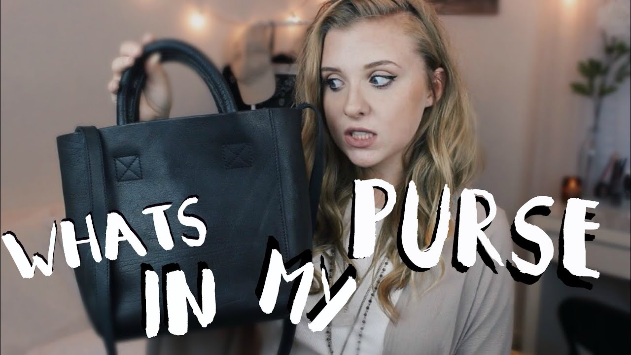 WHATS IN MY PURSE