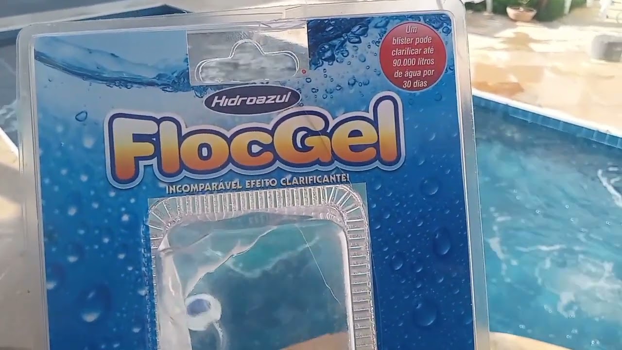 de &aacute;gua turva para  Cristalina em apenas 6 horas com flocgel