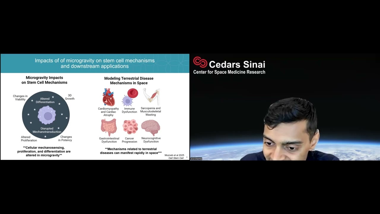 Stem cell research and biomanufacturing in space AIAA LA 20251117