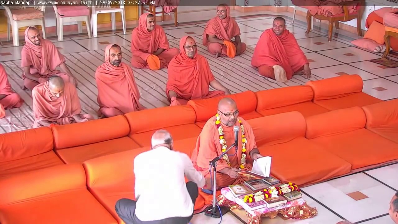 Vachanamrut Gadhda Antya-2 (Daily Morning Katha) 29/9/2018
