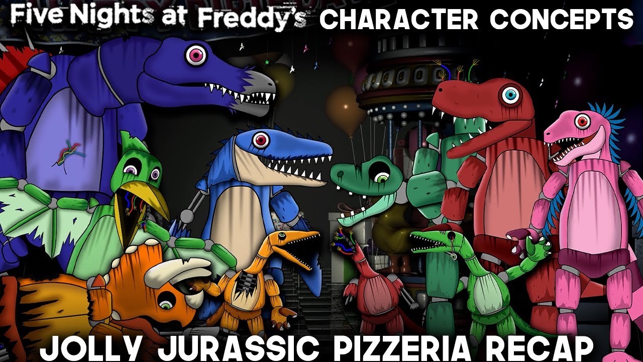 What Needs To Be In FNAF | Jolly Jurassic Pizzeria Full Story | FNAF | Character Concepts