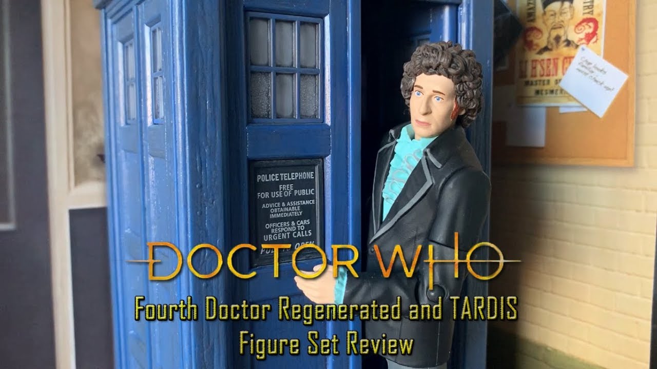 Doctor Who Action Figure Review: The Fourth Doctor Regenerated and TARDIS Set (B&M Exclusive)