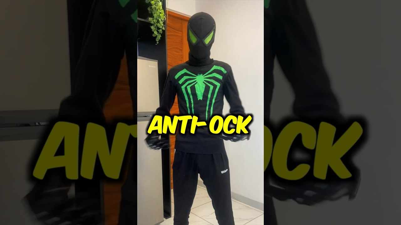 Improvis&eacute; el traje ANTI OCK de SPIDERMAN - IVANSPIDEY #spiderman #shorts