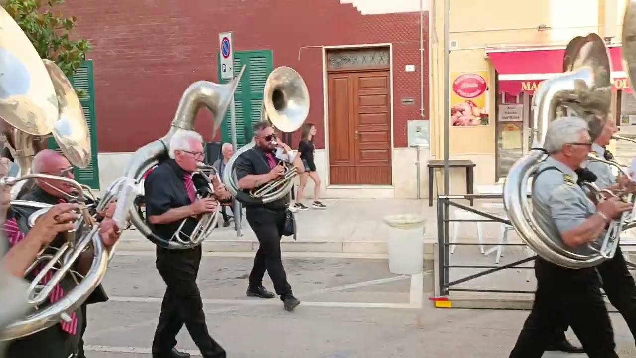 Bande Città di Castellana e Rutigliano - Marcia Camillo con Brio - Festa di San Giovanni 2022 Sava