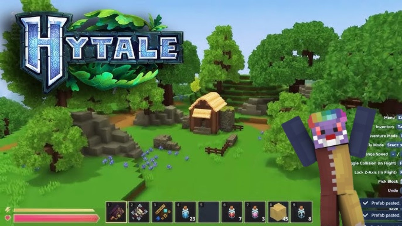 GengarVR is playing playing HYTALE