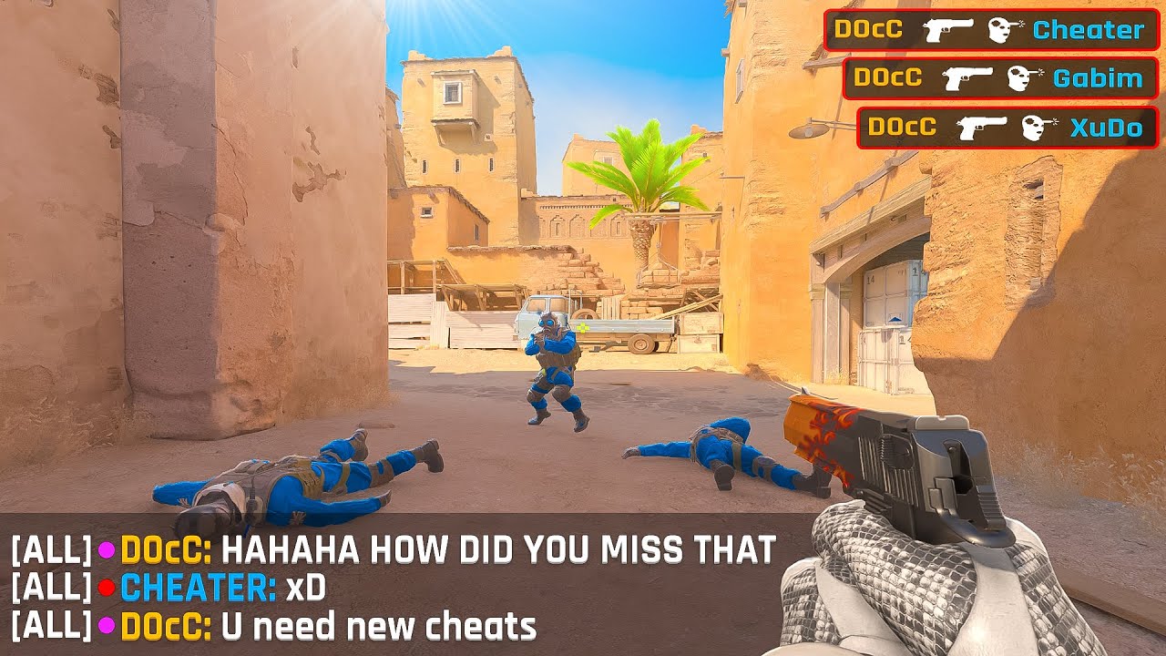RAGEBAITING A CHEATER...