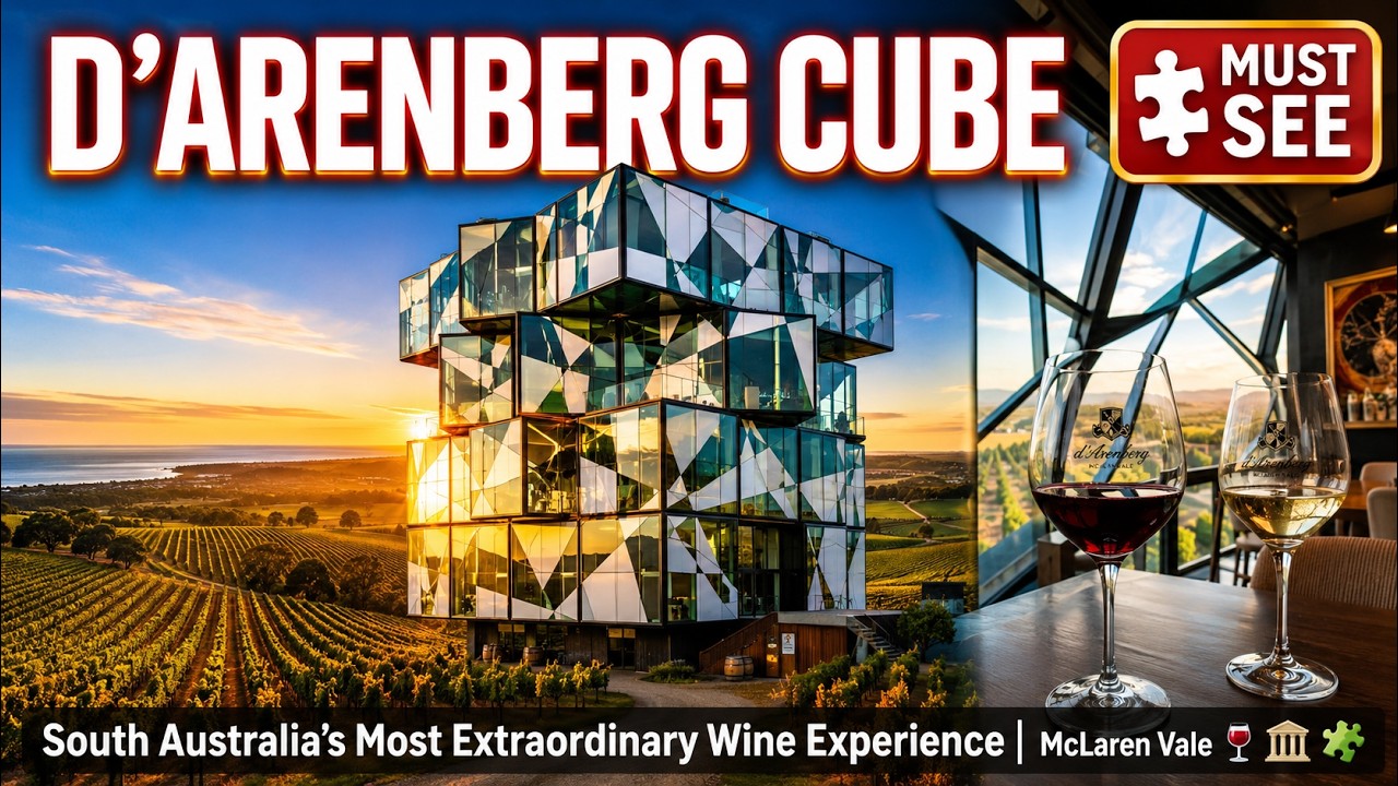 This WEIRD Wine Building Broke All The Rules! 🍷 D'Arenberg Cube McLaren Vale Tour