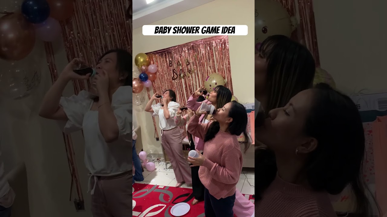 Games idea for baby shower and gender reveal #games #babyshower #genderreveal #shorts #trending