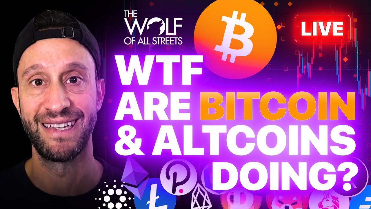 WTF ARE BITCOIN AND ALTCOINS DOING - Live Charting Session