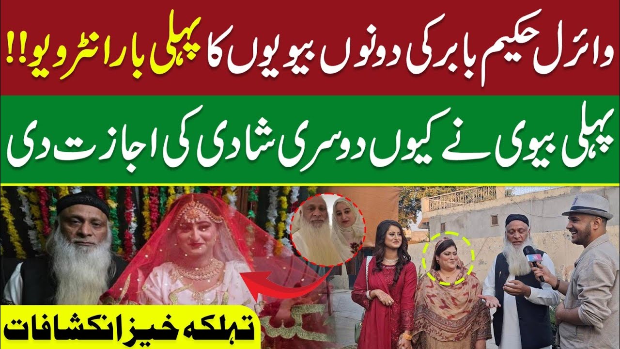Hakeem Baber ki donu Biwion ka interview | Syed Basit Ali