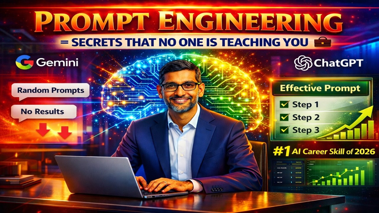 PROMPT ENGINEERING: SECRETS NO ONE IS TEACHING.. ALL ABOUT PROMPT ENGINEERING#1 AI CAREER SKILL 2026