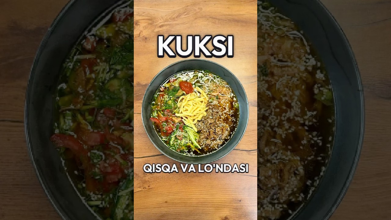 Кукси , Kuksi qisqa va Lo&rsquo;ndasi ! #рецепты #chefsteps #рецепт #chefsnextdoor #вкусно #chefchaouen