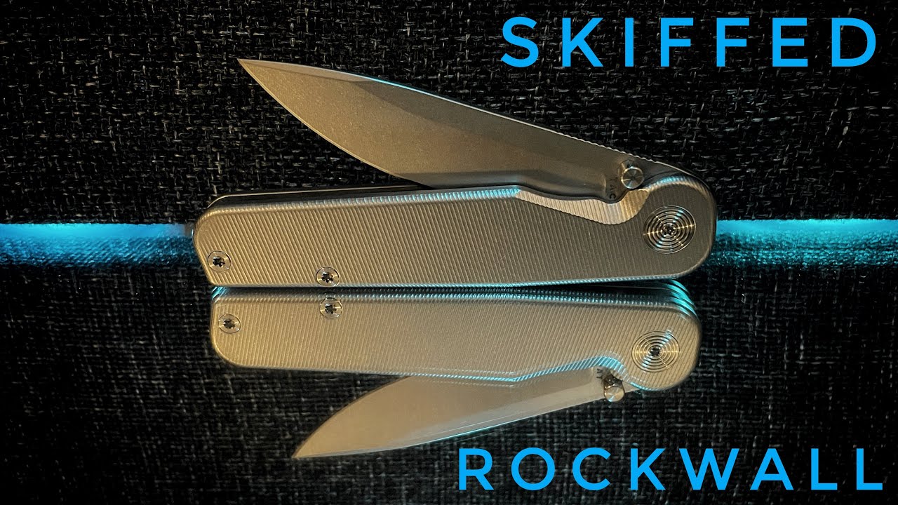 Let’s do some Rockwall Skiffing - Tactile Knife Co Rockwall Disassembly +Skiff Bearing Install