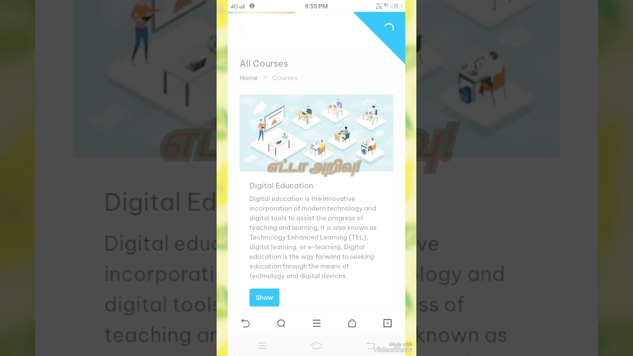 How to download B. Ed online course certificate?