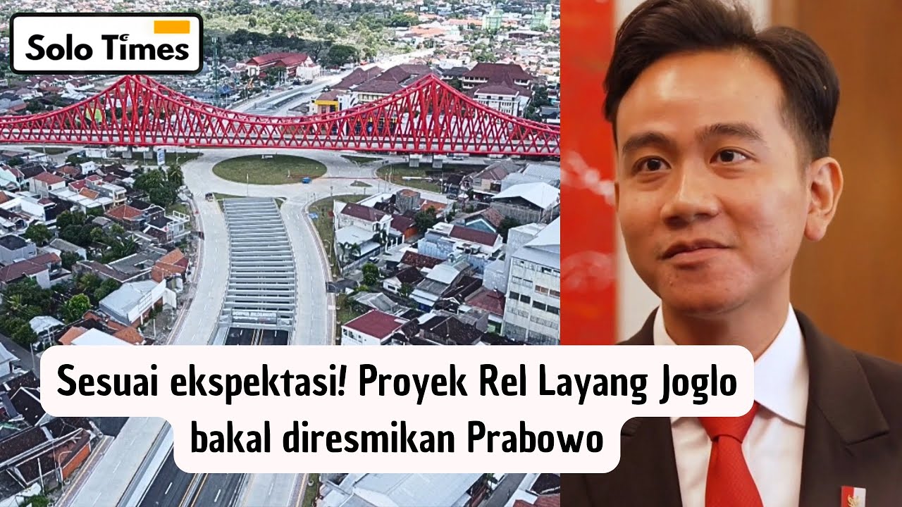 Megah! Proyek Zaman GIBRAN (Rel Layang Joglo) Kini Sudah Jadi. Siap Diresmikan Presiden PRABOWO!
