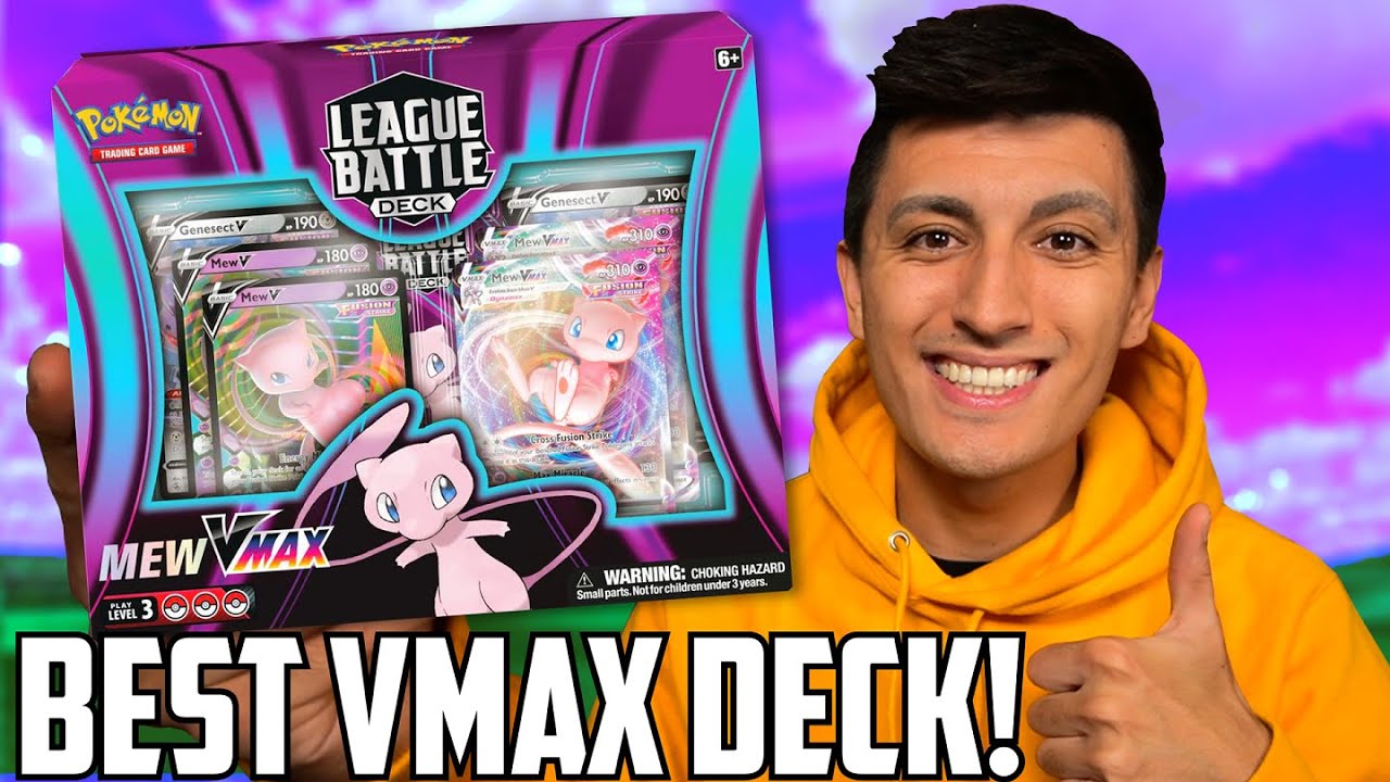 Mew VMAX League Battle Deck! (Review/Opening)