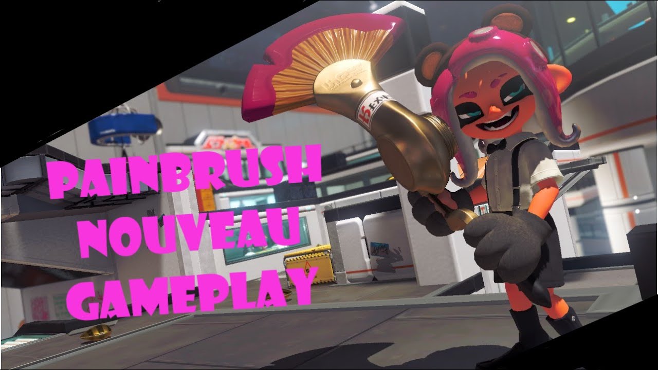 Painbrush Nouveau Gameplay - Splatoon 3 | Anarchy Battle (CB)