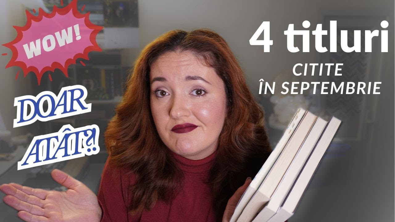 Ce cărți am citit în septembrie 2025 || READING WRAP-UP ☕️📖🌧️