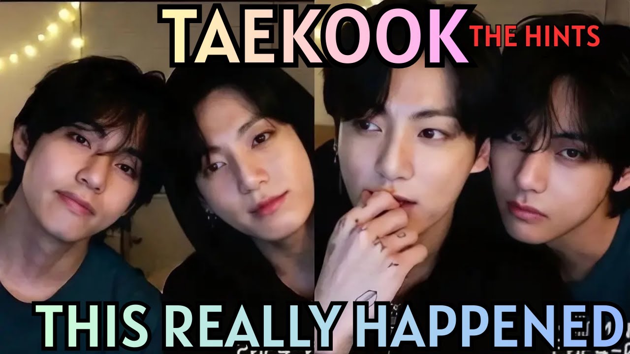 “TAEKOOK HINTS You Definitely Missed”