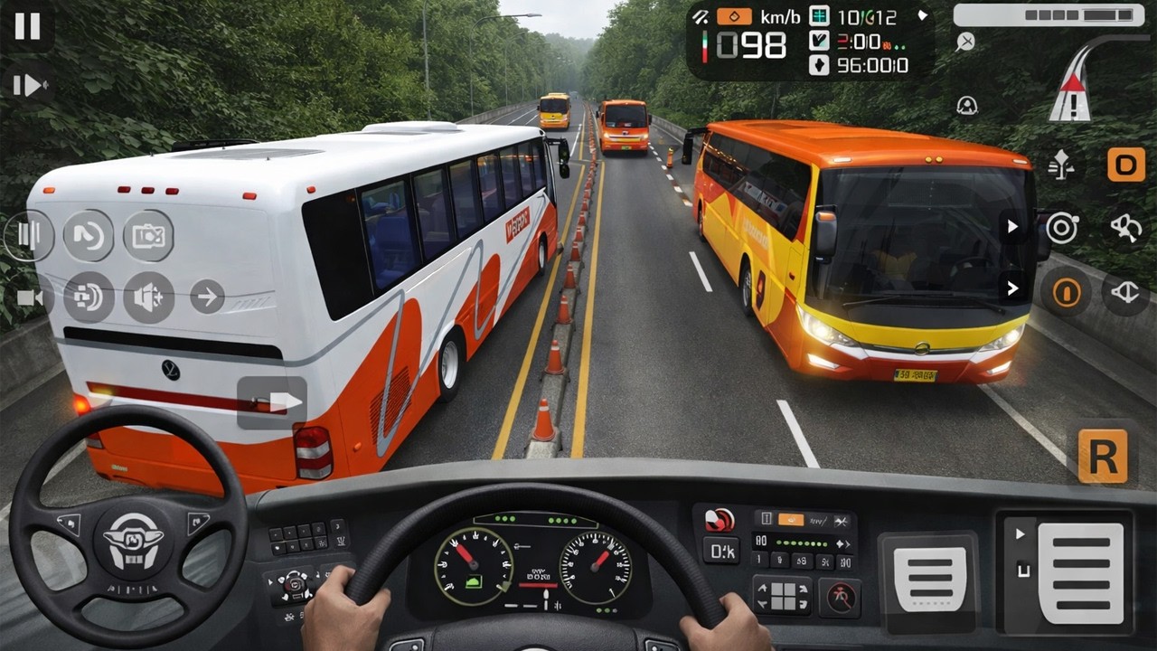 Realistic City Bus Driving Game | Bus Simulator Indonesia Android | Indo Drive Games