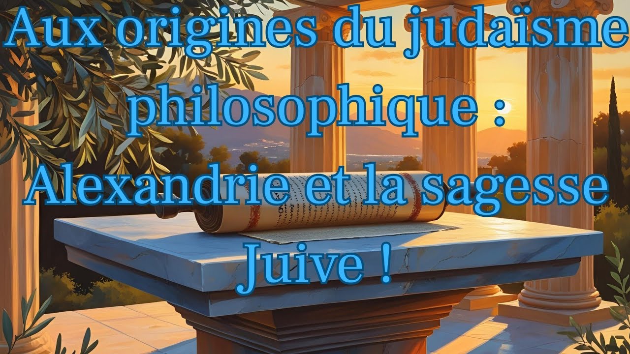 Aux origines du Juda&iuml;sme philosophique : Alexandrie et la sagesse Juive !