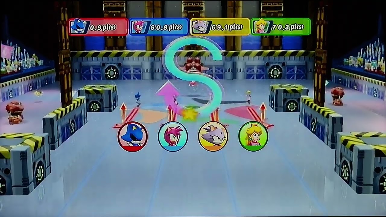 M&S at the Olympic Winter Games Dream Figure Skating #23 (Peach Vs Amy Vs Blaze) + Metal Sonic Loses