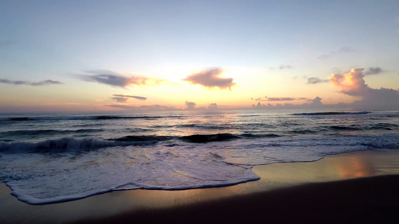 Sunrise Hike on the Beach at Cape Hatteras National Sea Shore, NC