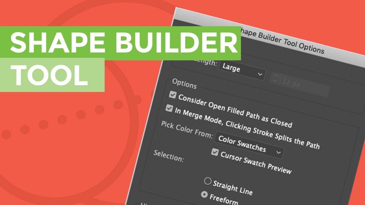 Using the Shape Builder Tool In Illustrator
