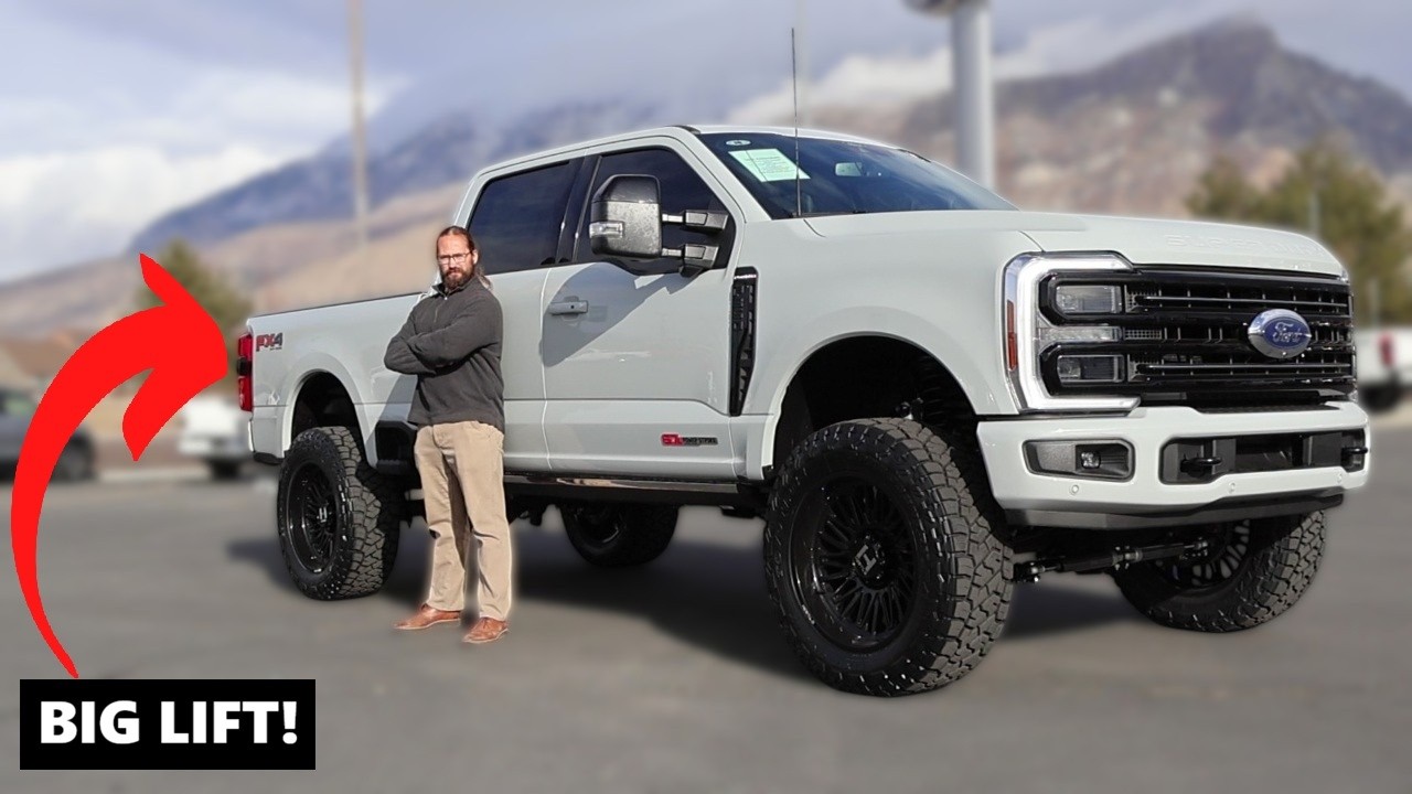 YOU CAN'T DRIVE YOUR HOUSE! //Lifted 2026 Ford F-350 Platinum//