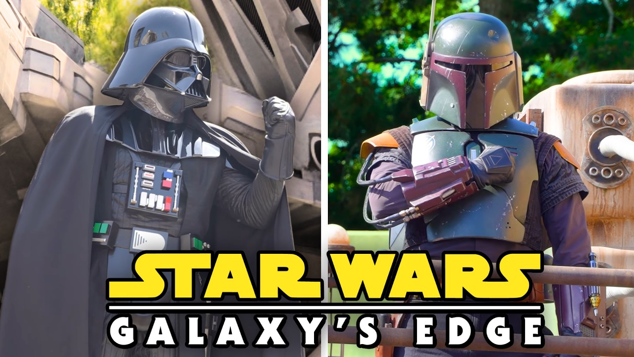 Star Wars: Galaxy's Edge - NEW Update w/ Original Star Wars Characters - Disneyland Park | 4K 60FPS
