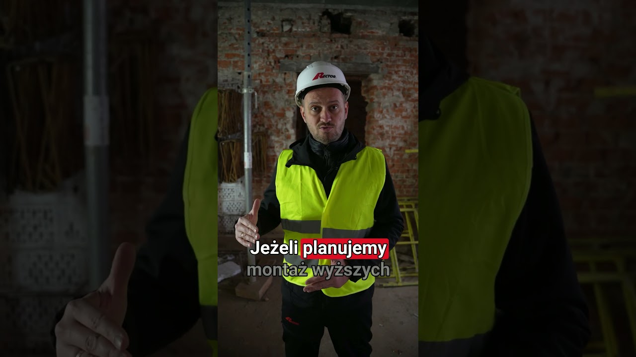 NA JAK DŁUGO NALEZY USTAWIAĆ PODPORY MONTAŻOWE OD MOMENTU WYLANIA BETONU [SUBSKRYBUJ]