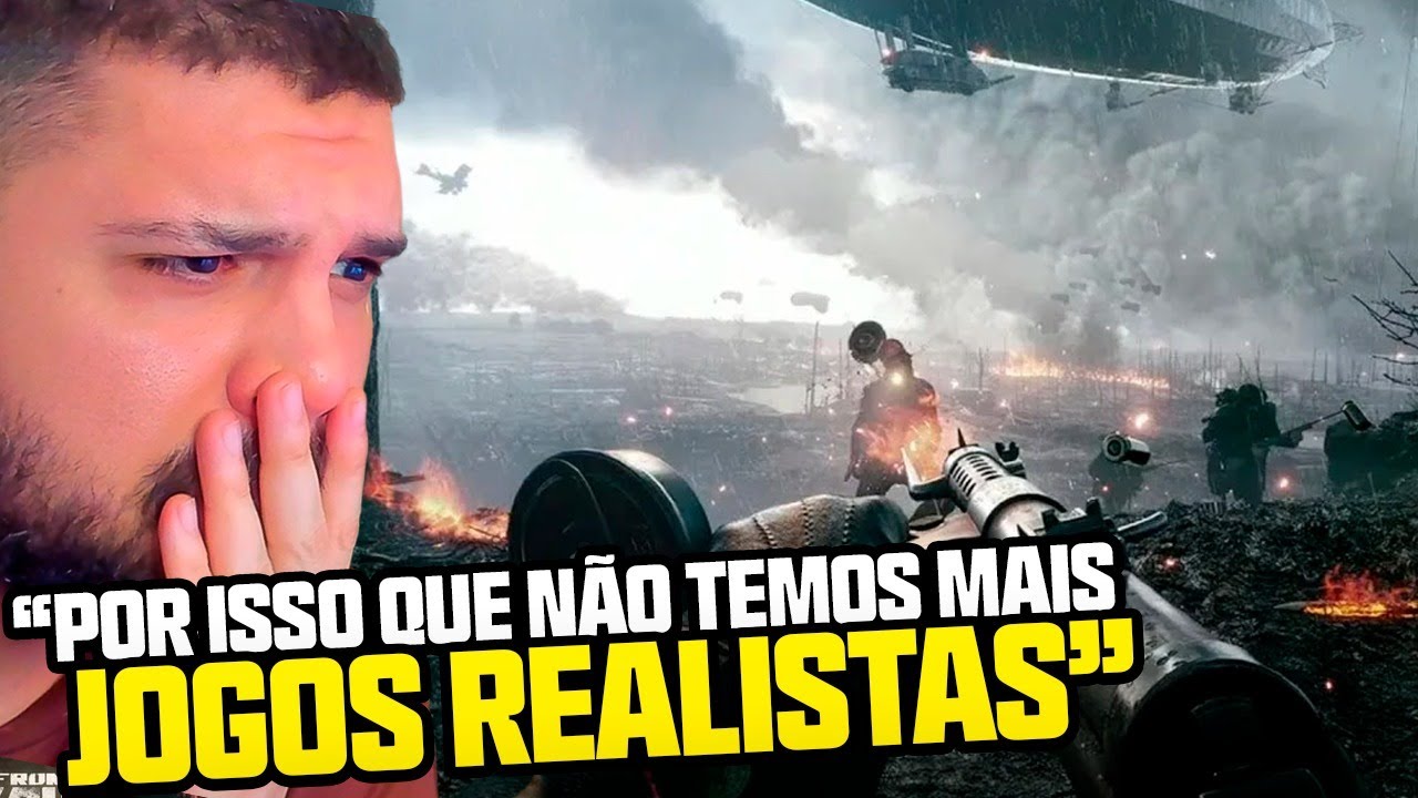 OS JOGOS ATÉ ASSUSTAM DE TÃO REALISTAS