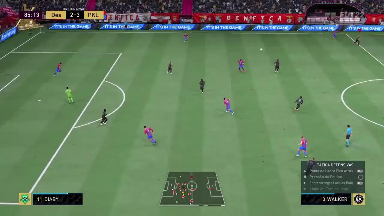Fifa22 online Derrotas