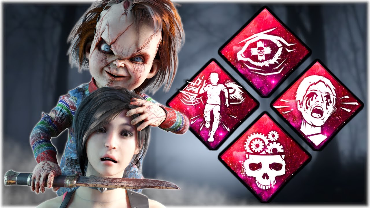 Red's LETHAL HYSTERIA CHUCKY BUILD! - Dead By Daylight