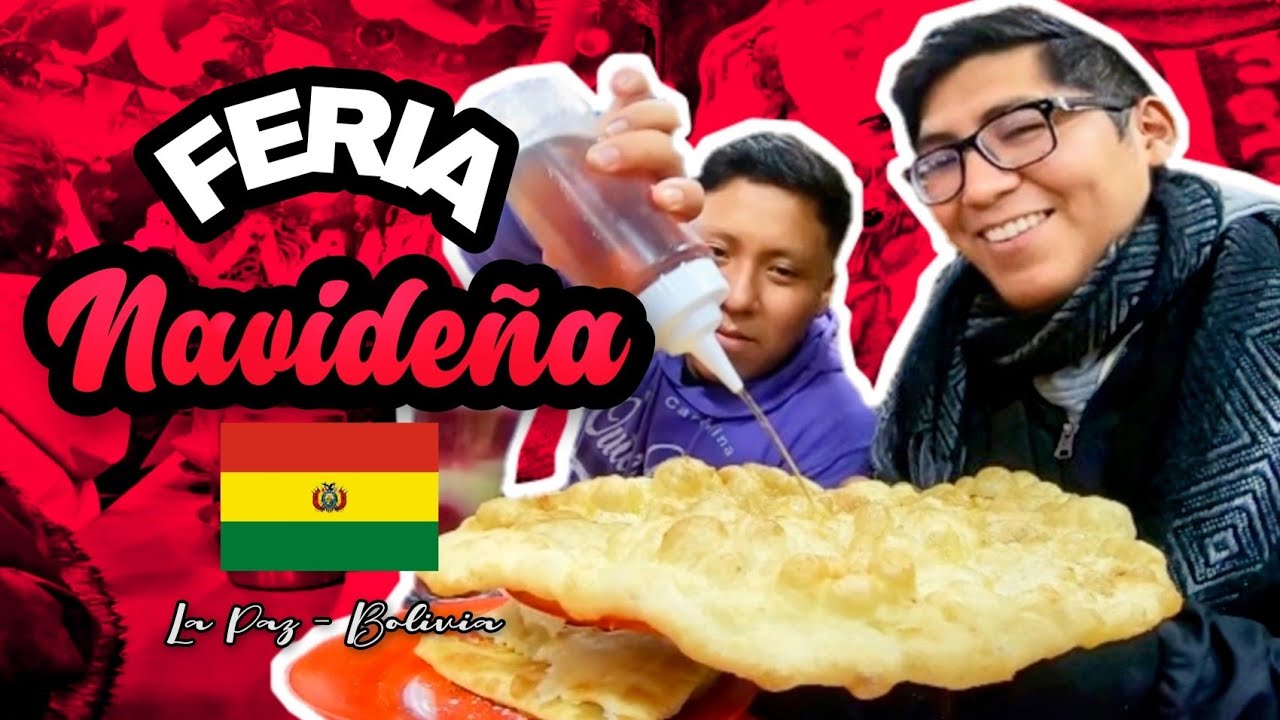 Visitando la FERIA NAVIDEÑA en LA PAZ, BOLIVIA 🎅🇧🇴