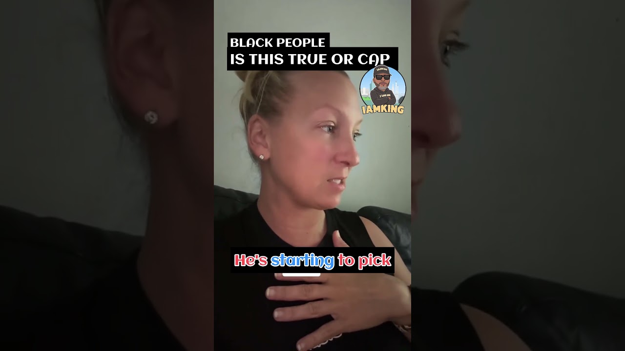IS THIS WHY BLACK MEN DATE WHITE WOMEN? DO YOU AGREE?