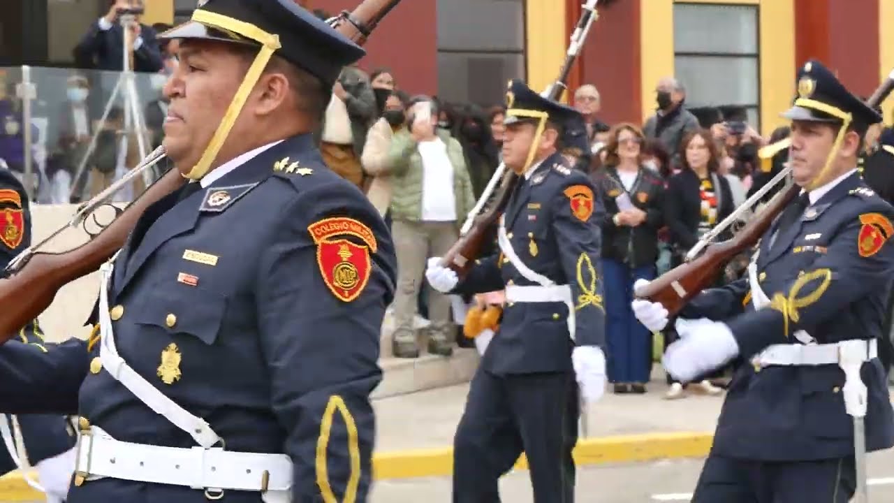 Leoncio Prado colegio militar CMLP Desfile Militar y Reencuentro 2022