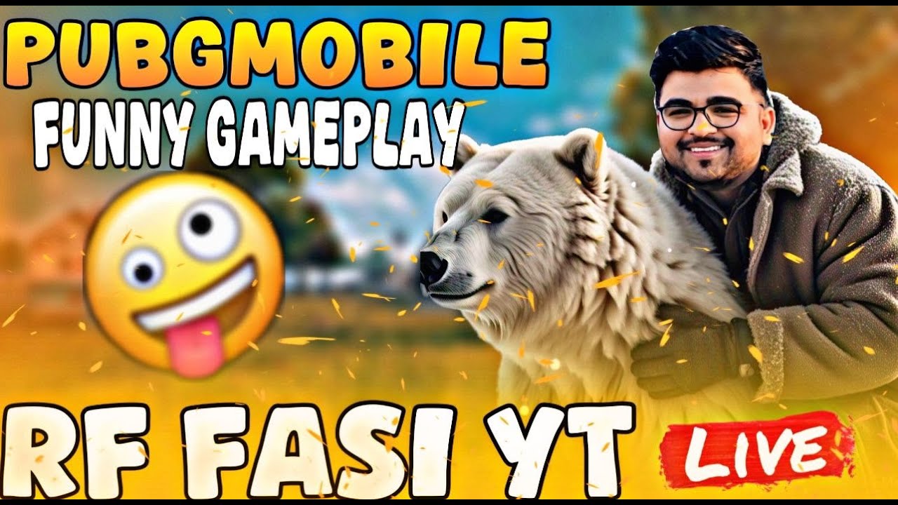 PUBG MOBILE FINNY GAMEPLAY WITH RF FASI YT