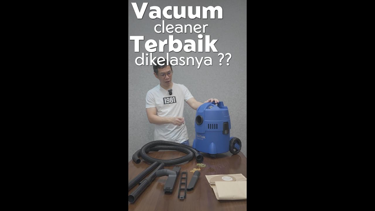 Unboxing dan tes vacuum cleaner Nilfisk buddy II 12