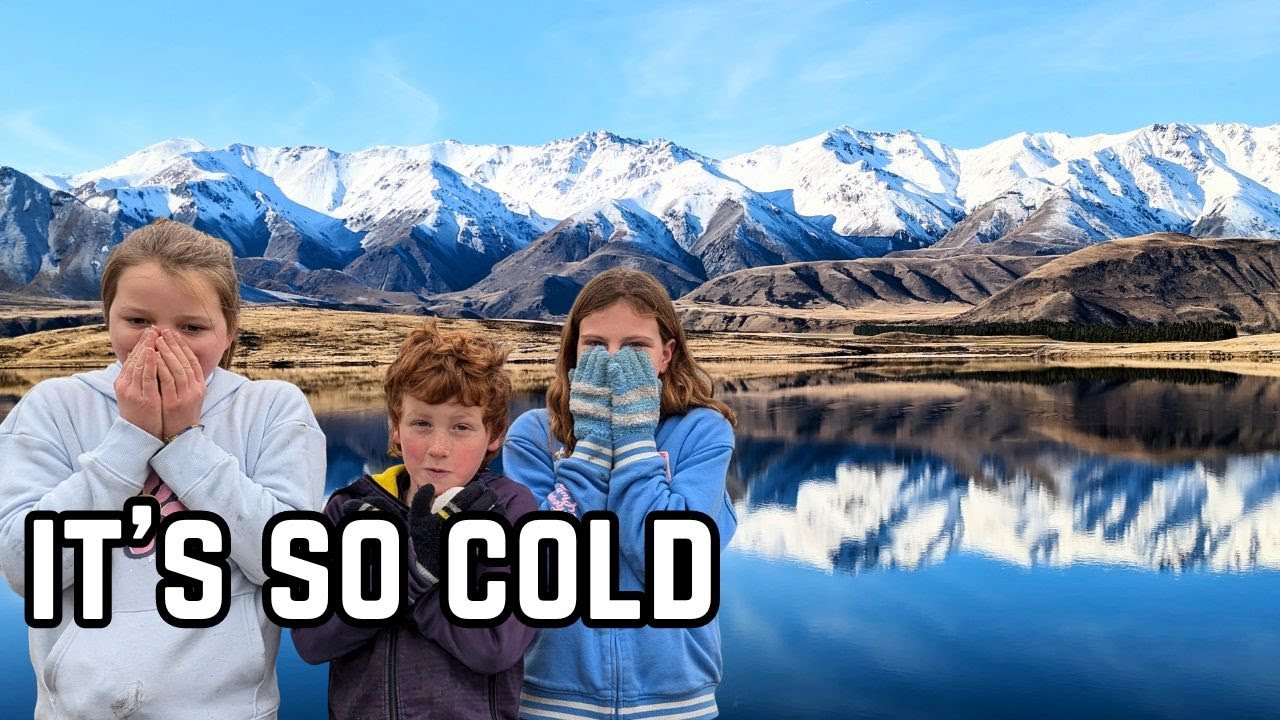 Camping in a postcard - Winter off grid camping | Ashburton Lakes