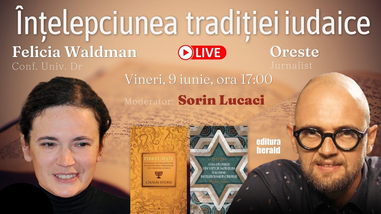 MOȘTENIREA LUI AVRAAM - ÎNȚELEPCIUNEA PĂRINȚILOR DIN TRADIȚIA IUDAICĂ