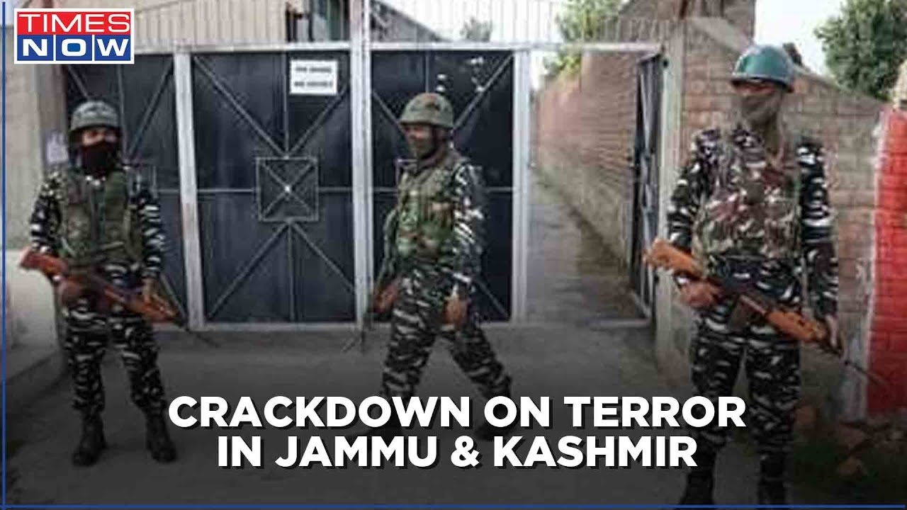 Crackdown on terror in J&K, officials terminated over terror links