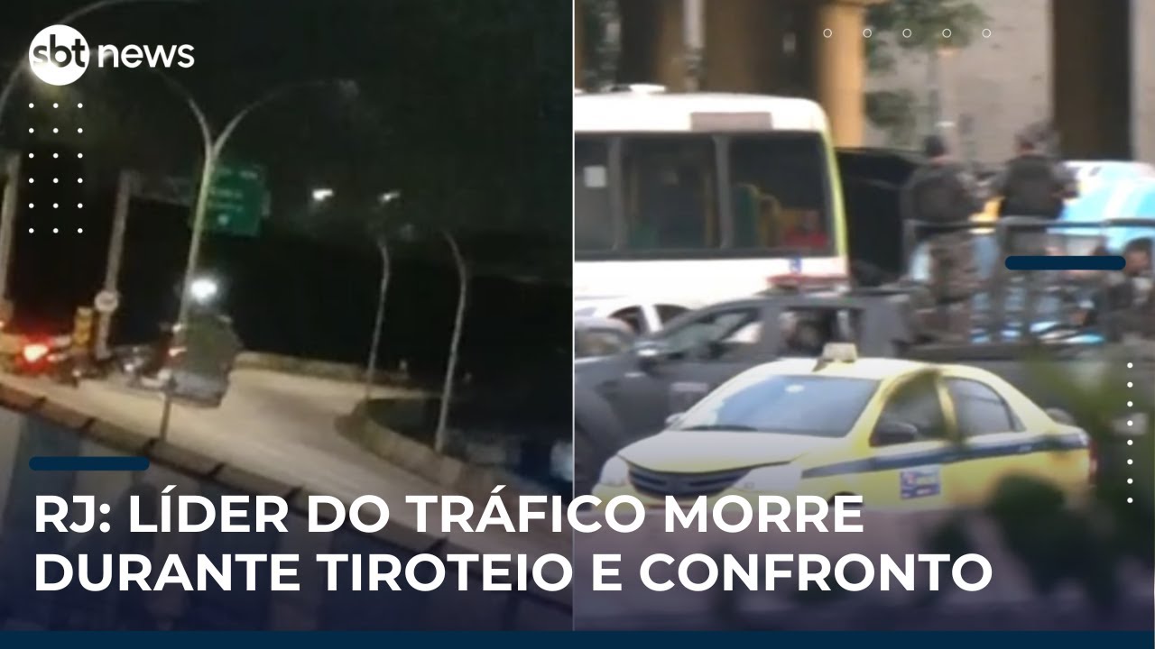 RJ: Tiroteio na Maré deixa dois feridos e líder do tráfico é morto | 